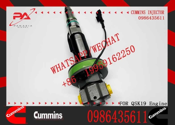 Cummins Engine Mechanical Engineering Parts QSK60 Fuel Injector 4964173 0986435611