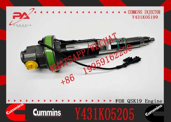 Construction Machinery PartsFuel Injector for QSK19 Diesel 2867148 Y431K05248 Y431KO5205 4964170 for CUMMINS Diesel Engine