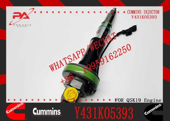Construction Machinery PartsFuel Injector for QSK19 Diesel 2867148 Y431K05248 Y431KO5393 4964170 for CUMMINS Diesel Engine