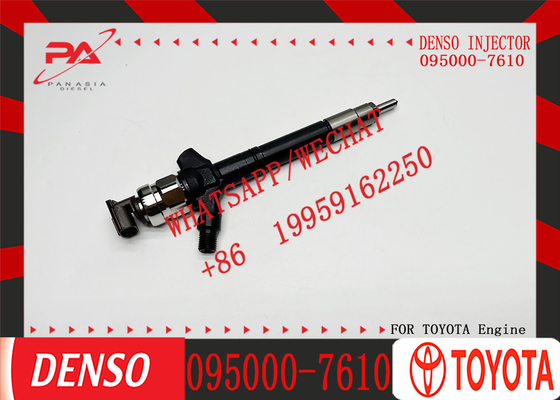 Genuine Diesel Common Rail Injector 095000-7610 095000-7600 095000-7250 095000-6110 For TOY-OTA 2AD-FTV 23670-09260