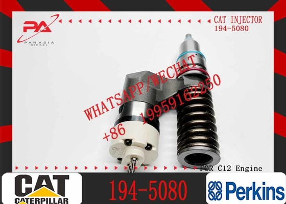 194-5080 10R-0960 Common Rail Injector Assy 1945080 10R0960 CAT C10 C12 Engine Fuel Injector for Caterpillar Excavator