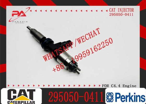 Diesel Fuel Injector 3707286 370-7286 295050-0411 for Caterpillar Perkins CAT C4.4 Common Rail Engine