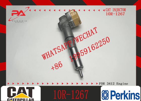 Excavator Engine Parts Fule Injetor 232-1171 10R-1267 232-1183 10R-1266 4CR01974 for 3412E 3408 Fuel Injector