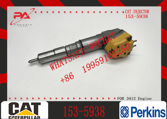 Common Rail Injector Fuel Injecto 174-7526 174-7528 179-6020 153-5938 for 3412 Excavator 3412E/5110B
