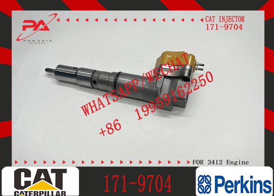 1563895 1697408 Engine Parts Fuel Injector 156-3895 169-7408 171-9704 for 3412 1719704 Engine