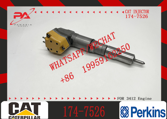 Common Rail Injector Fuel Injecto 174-7526 174-7528 179-6020 153-5938 for 3412 Excavator 3412E/5110B