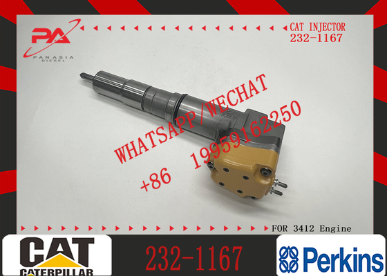 DIESEL FUEL COMMON RAIL INJECTOR 232-1168 2321168 232-1167 2321167 3412 3412