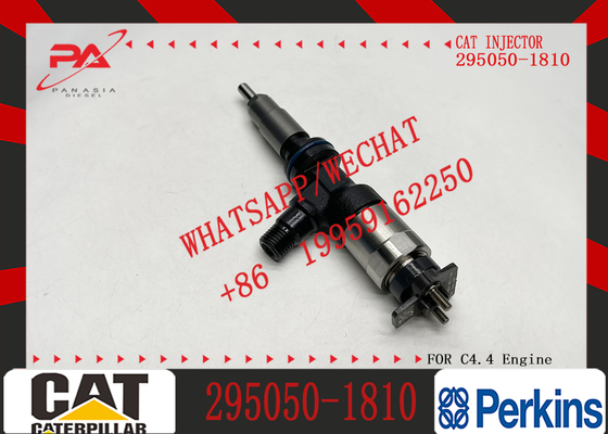 NEW Fuel Injector 295050-1810 4183229 418-3229 Compatible with Caterpillar C4.4 Engine 318F 316F 315F 314F 313F 312F