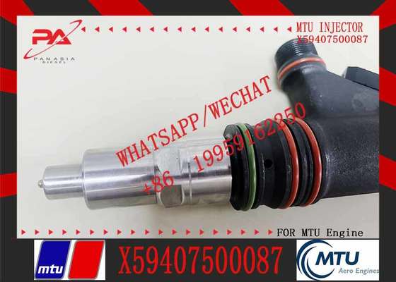 Diesel Fuel Injector X59407500087 Common Rail Injector for MTU 40000.03 Engine X59407500087
