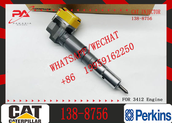 Excavator Accessories Fast Delivery Fuel Injector 232-1171 10R-1267 138-8756 for Caterpillar 773D 773B 775B 3412 Spare Parts Construction Machinery