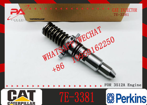 Fuel Injector 0R-3051 4P-9075 9Y-4543 7E-3381 for 3508 3512 3516 Engine Construction Machinery Parts Machinery Engine Parts