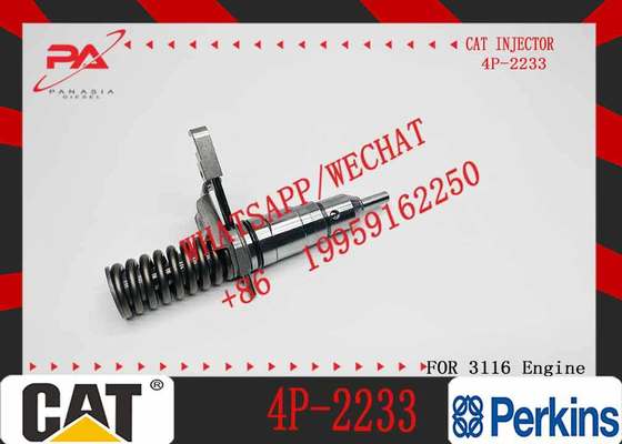 1PCS Fuel injector 4P-2233 For Caterpillar CAT 3116 Engine 953C Track Loader M318 Excavator 446B Backhoe Loader CS-563