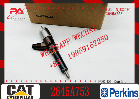 New Fuel System Parts Diesel Fuel Injector 2645A753 321-3600 for Caterpillar CAT Perkins C6.6 Engine