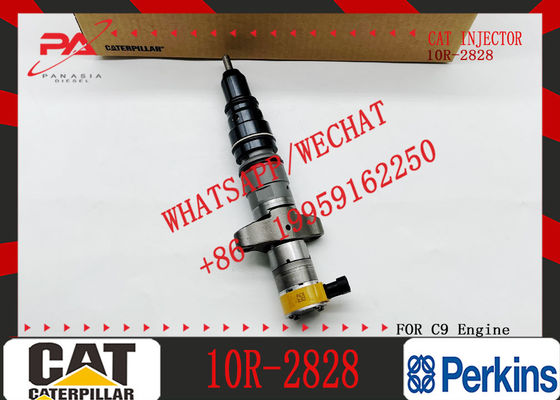 Excavator Diesel Common Rail Inyector 387-9436 10R-2828 C9 Fuel Injector for Caterpillar C9 Cat Engine