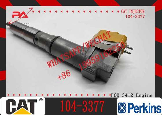 Fuel Injector 104-3377 174-7526 111-7916 138-8754 0R-8624 for CAT 3408E 3412E Engine 769D 773D 775D 631E 633E II 637E 651E 657E