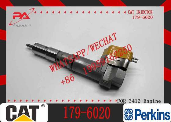 Fuel Injector 174-7526 174-7528 179-6020 153-5938 20R-4148 Compatible for CAT 3412E diesel Fuel Engine Injection Part(174-7528)