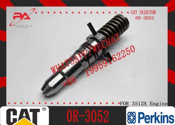 Common Rail Fuel Injector 7E6408 7E-6408 0R3052 0R-3052 for Caterpillar 111-3718 Cat 3508 3512 3516 Engine Excavator
