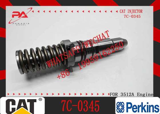 Common Rail Diesel Fuel Injector 4W-3563 7C-0345 7C-2239 7C-4173 Fuel Injectors Compatible with Caterpillar 3500A INJECTOR