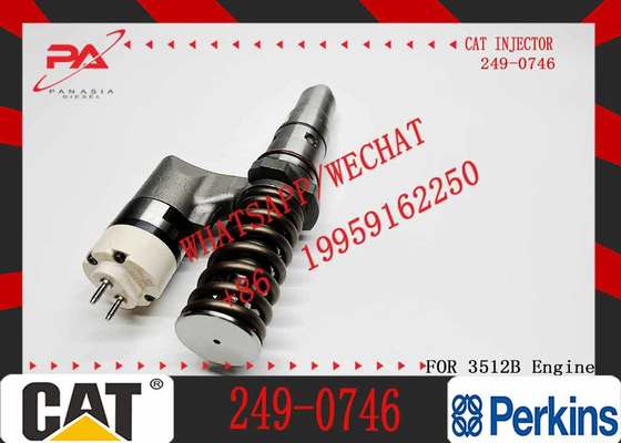 Diesel Fuel Injector 249-0746 20R-0850 for Cat 3524B Engine Construction Machinery Parts 162-8813 386-1767 for Excavator
