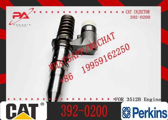 Excavator Accessories For CAT 3508B 3512B Diesel Engine Spare Parts Fuel Injector 392-0206 392-0214 392-0202 392-0200 for Construction Machinery