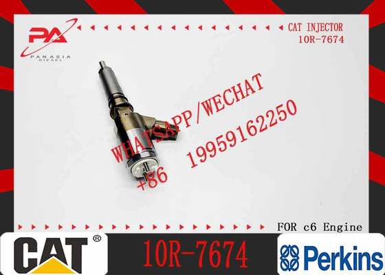 New Diesel Engine Injector 295-9140/2645A734/10R-7674/10R-7668/10R-7938/10R-7939 Caterpillar C4.4/C6.6 Common Rail Injector