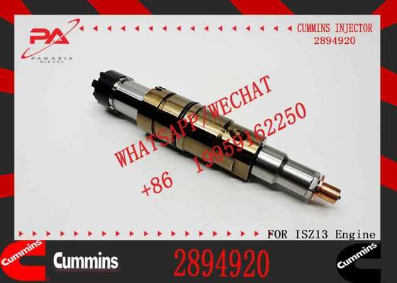 Diesel Common Rail Fuel Injector 2086663 1933613 1881565 2894920 Fuel Injector for Cummins ISX Scania XPI Unit Injector