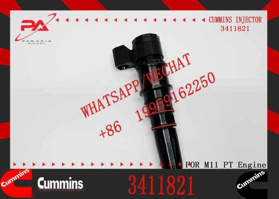 New Diesel Common Rail Injector 3406604 3411821 3071497 3087648 4914328 3018835 3079946 for C-ummins M11 Engine Steel Material