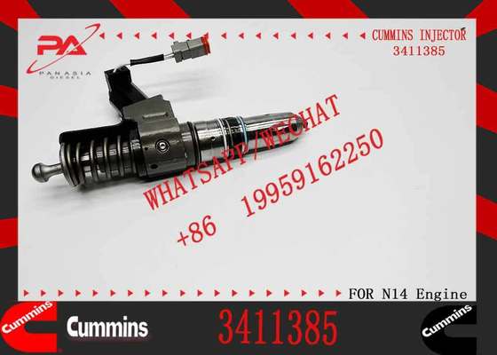 Common Rail Fuel Injector Aluminum 3407776 3087807 3411385 341176 3409975 Remanufactured for QSN14 N14 Engine