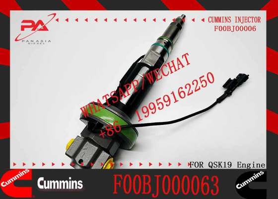 New Construction Machinery Fuel Injector for QSK19 Diesel F00BJ00006 FOOBJ00007 0986435903 Compatible for CUMMINS Diesel Engine