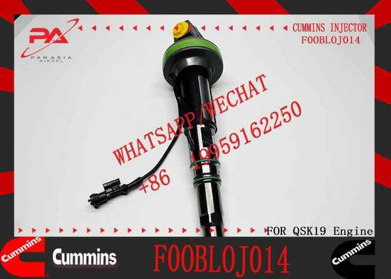 Genuine Fuel Injector Assembly 4964170 4964171 2867149 F0OBLOJ014 F00BJ00005 F0OBJOO001 for Qsk19 Engine