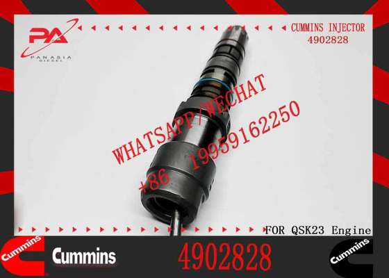 New Construction Machinery Fuel Injector for QSK23 Diesel Compatible for CUMMINS Diesel Engine-Part 4902828 4076533 4088431