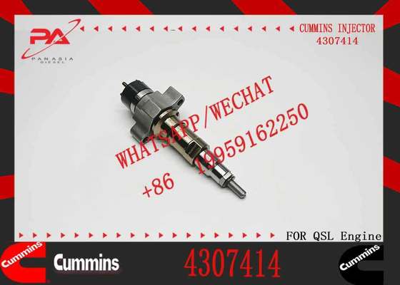 High Quality Diesel Engine Injector 4327072 4307414 Fuel Injector Model 430-7414 for QSL Excavator QSL9.3 ISCE Engine 6L