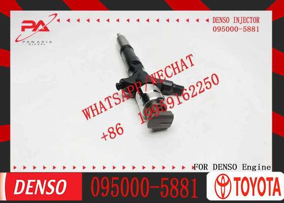 Common Rail Injector 095000-5880 095000-5881 095000-5660 23670-30050 23670-39096 23670-39095 for TOYOTA 2KD-FTV Engine