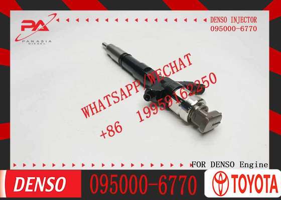 New Fuel Injectors Nozzle 095000-7040 095000-6770 23670-39145 23670-30150 for Toyota Hiace 2.5 D4D HILUX 2KD-FTV Engine