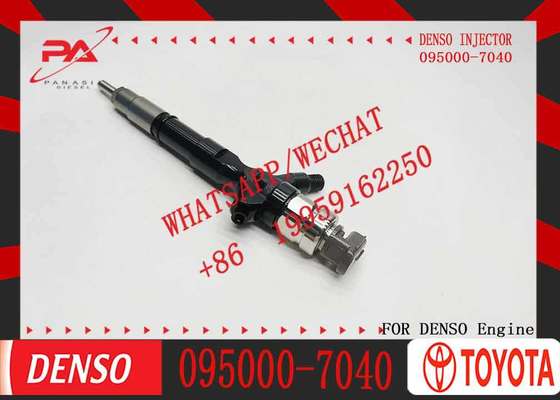 New Fuel Injectors Nozzle 095000-7040 095000-6770 23670-39145 23670-30150 for Toyota Hiace 2.5 D4D HILUX 2KD-FTV Engine