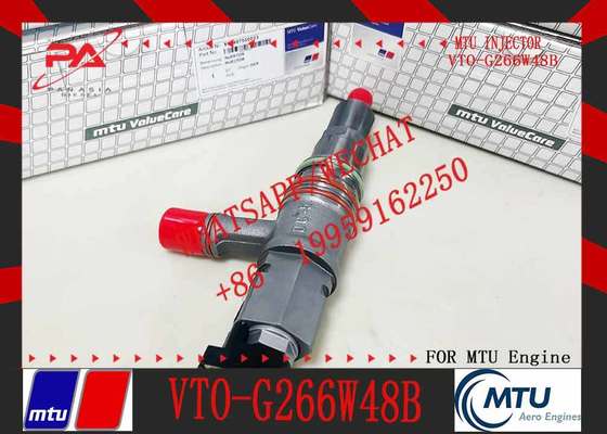Remanufactured Diesel Fuel Common Rail Injector X52407500024 VTO-G266W48B G266W48B for MTU4000 Engine