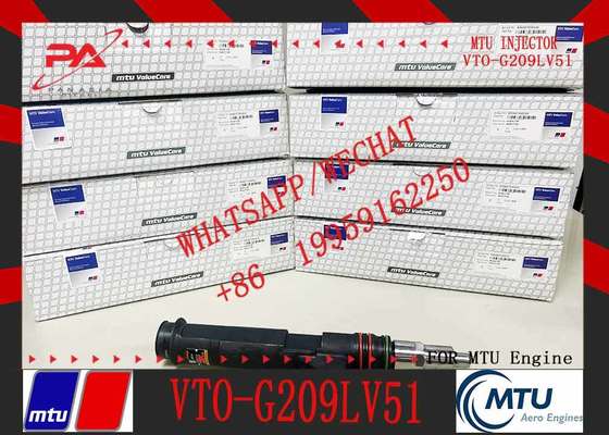 Fuel Injector X59407500014 VTO-G209LV51 for MT-U DET-ROIT 12V4000 M70 Engine