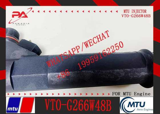 Remanufactured Diesel Fuel Common Rail Injector X52407500024 VTO-G266W48B G266W48B for MTU4000 Engine