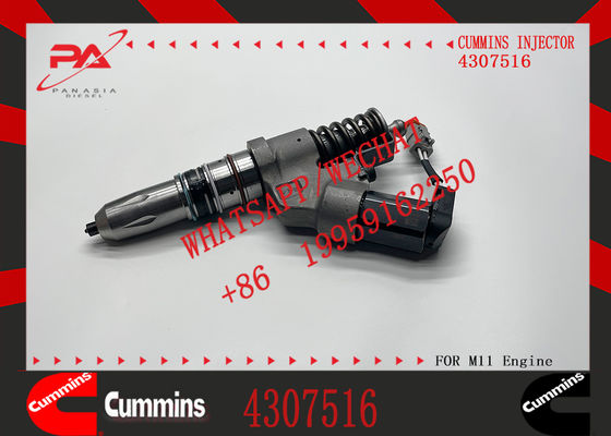 Excavator Accessories Fuel Injector 4307516 4384360 4307776 3411756 for Cummins ISM11 QSM11 N14 for Construction Machinery