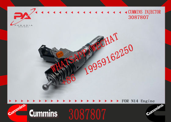 Excavator Accessories Fuel Injector 3080766 3083622 3083846 3087560 3095086 for Cummins QSN14 N14 for Construction Machinery
