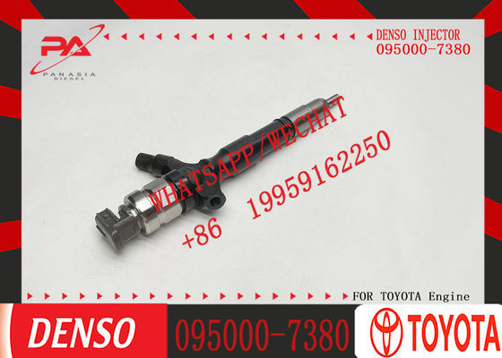 095000-7380 Common Rail Diesel Fuel Injector 23670-30240 Diesel Fuel Injector 0950007380 for Toyota Hiace 2.5 D 2KD-FTV