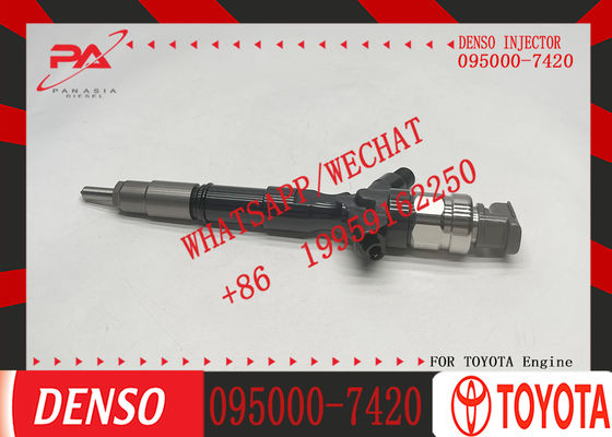 Diesel Fuel Injector 095000-7420 23670-30250 for Toyota 2.5 2KD-FTV Engine