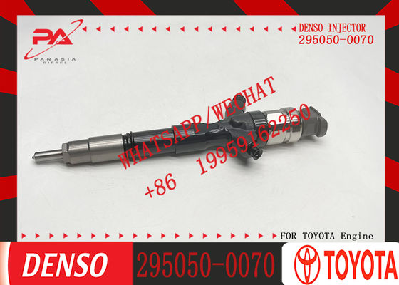 New Diesel Fuel Common Rail Injectors 23670-30380 23670-39385 295050-0070 1KD-FTV