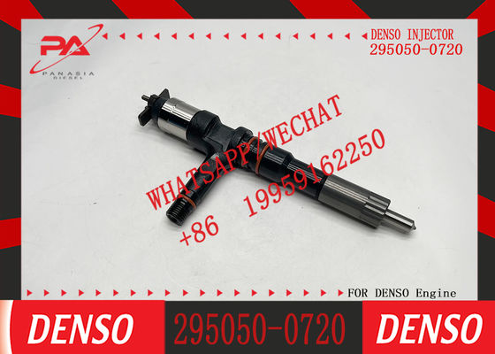 Diesel Fuel Common Rail Injector 295050-0720 6252-11-3100 6252 11 3100 6252113100 for KOMATSU SAA6D125E-6A/6B/7A