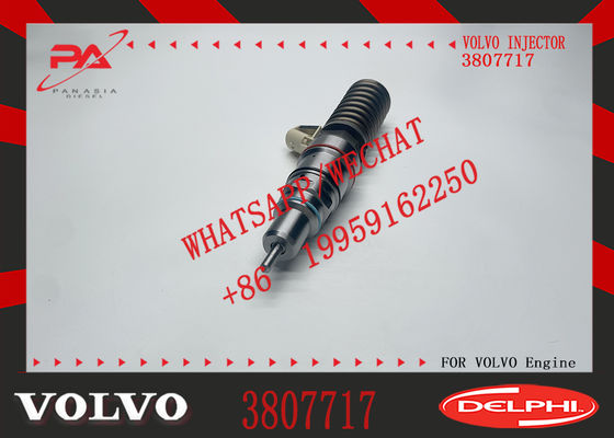 Reman Fuel Injector Diesel Engine Common Rail Fuel Injector 3801441 3807717 for Volvo Penta Industrial Marine D12-650 Engine