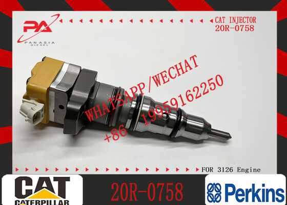 New Diesel Engine Injector 1OR-1267 188-1320 10R-9237 173-9379 10R-0781 4CR0197 156-8895 for Caterpillar C3126 Common Rail Steel