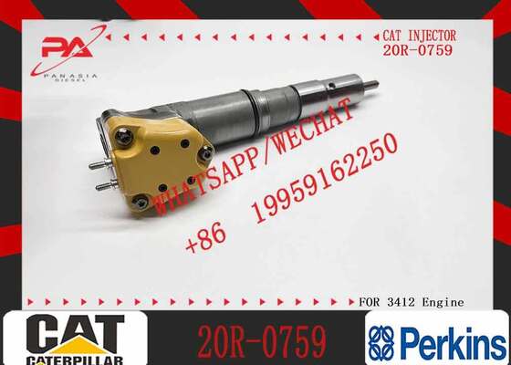 Caterpillar C3126 Common Rail Diesel Engine Injection Valves 20R-0759 Injection Valves Injector 20R-0759 for Caterpillar C3126