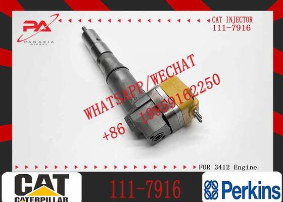Fuel Injector 104-3377 174-7526 111-7916 138-8754 0R-8624 for CAT 3408E 3412E Engine 769D 773D 775D 631E 633E II 637E 651E 657E