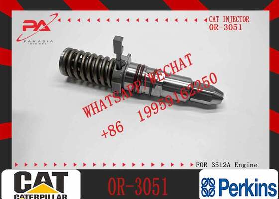 Diesel Common Rail Diesel Fuel Injector 4P-9075 7E-3381 0R-3051 for Caterpillar 3500A 3508 3512 3516 Engine