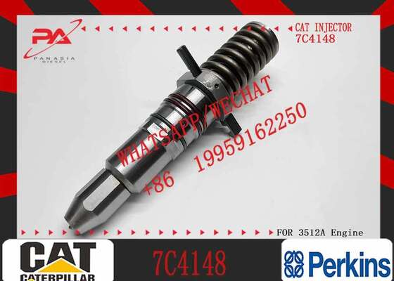 New Condition Diesel Engine Injector for C3512A Common Rail Model 7E6408 4P9077 7C4148 6L4355 0R-8338 10R-1252